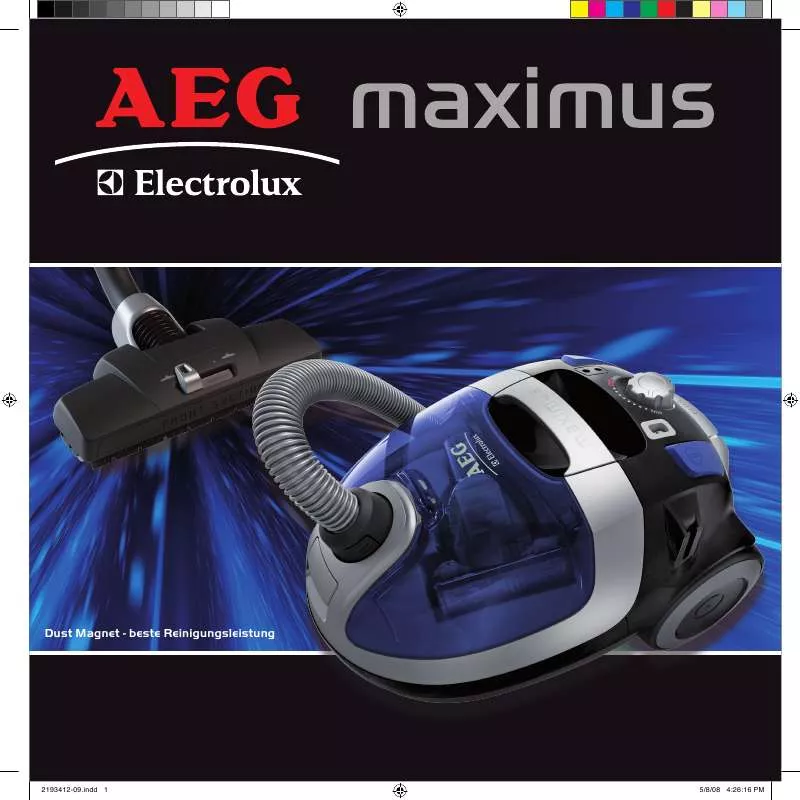 Mode d'emploi AEG-ELECTROLUX AMX7025