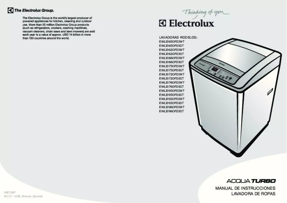 Mode d'emploi AEG-ELECTROLUX EWLI076OFDIWT