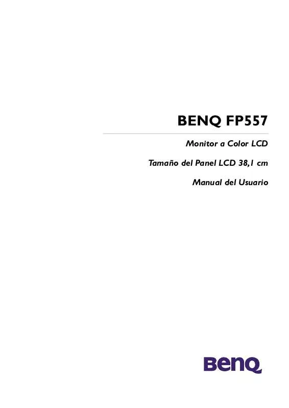 Mode d'emploi BENQ FP557