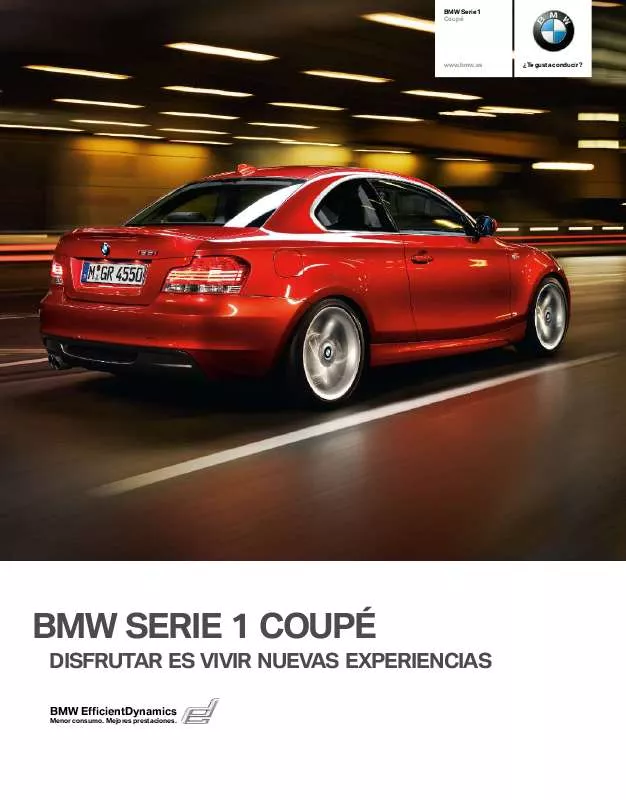 Mode d'emploi BMW COUPE 118D