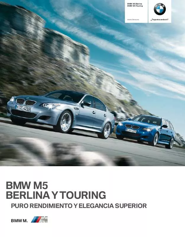 Mode d'emploi BMW M5