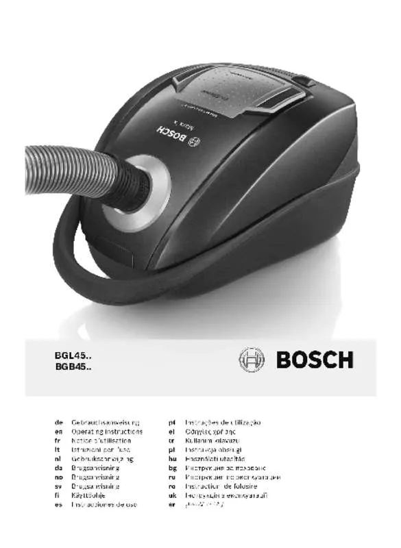 Mode d'emploi BOSCH BGL452100 MAXX'X