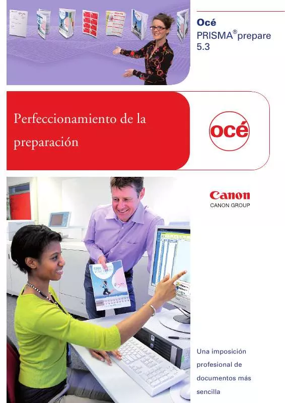 Mode d'emploi CANON OCE PRISMAPREPARE 5.3