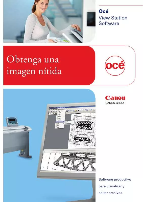 Mode d'emploi CANON OCE VIEW STATION
