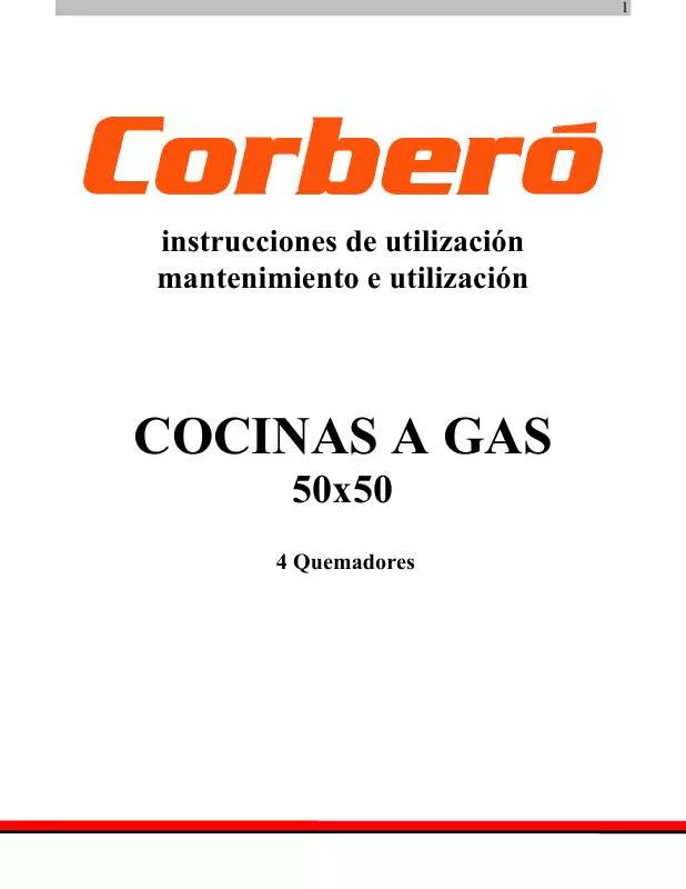 Mode d'emploi CORBERO 5040HGRC-B