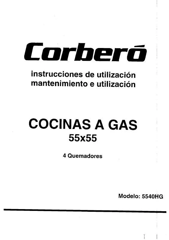 Mode d'emploi CORBERO 5540HGB