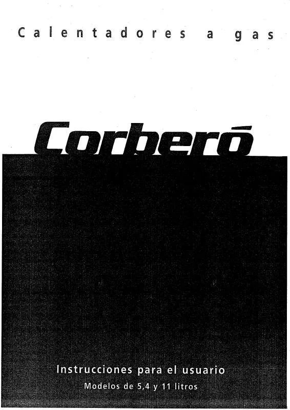 Mode d'emploi CORBERO CGE135EB