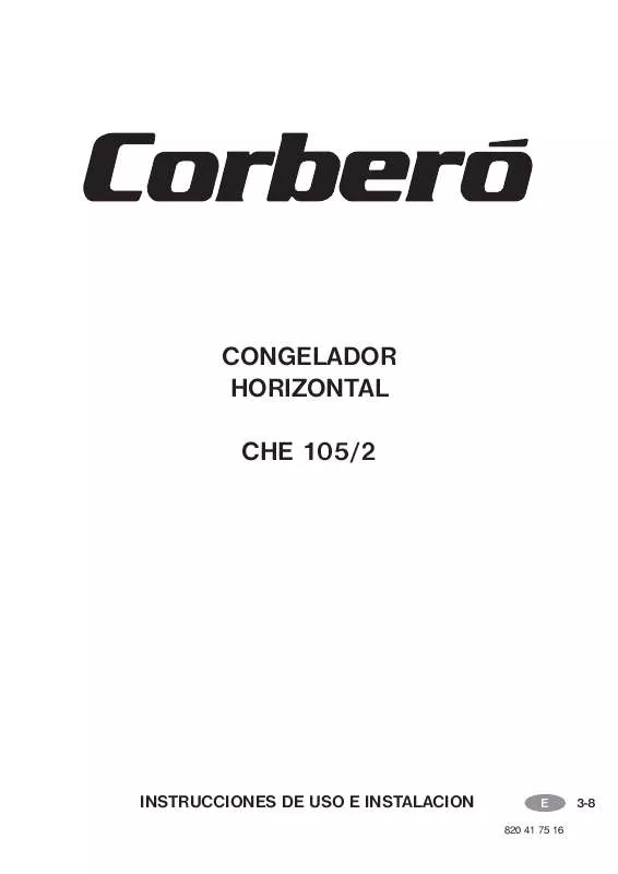 Mode d'emploi CORBERO CHE105-4