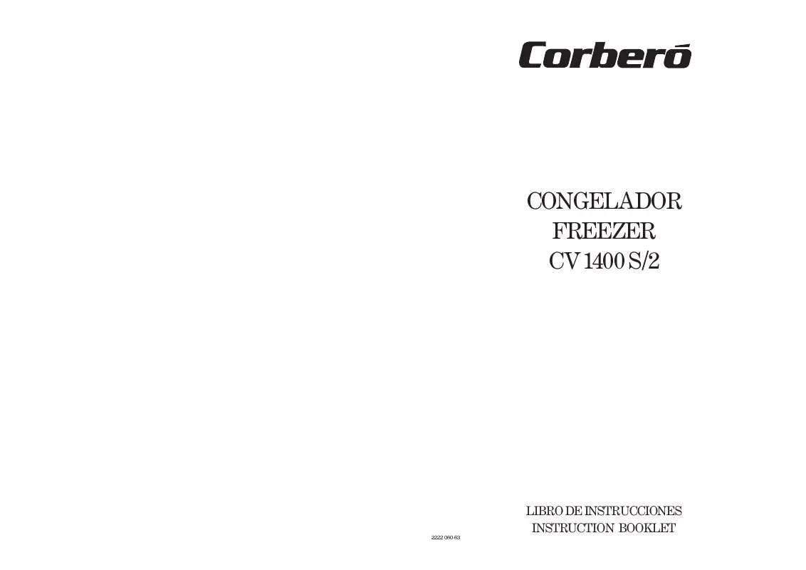 Mode d'emploi CORBERO CV1400S/2