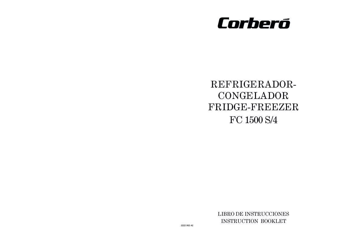 Mode d'emploi CORBERO FC1500S/4