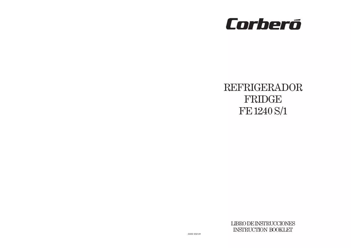 Mode d'emploi CORBERO FE1240S-1