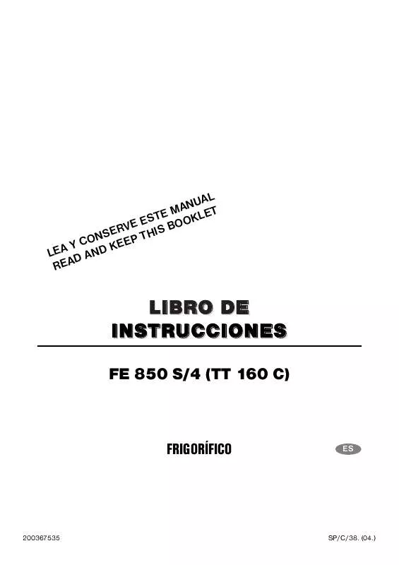 Mode d'emploi CORBERO FE850S/4