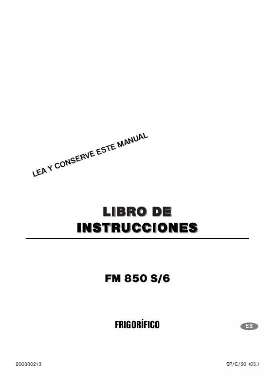 Mode d'emploi CORBERO FM 850 S-6