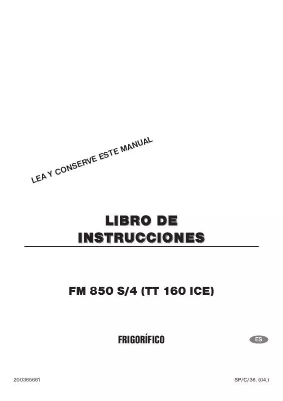 Mode d'emploi CORBERO FM850S/4