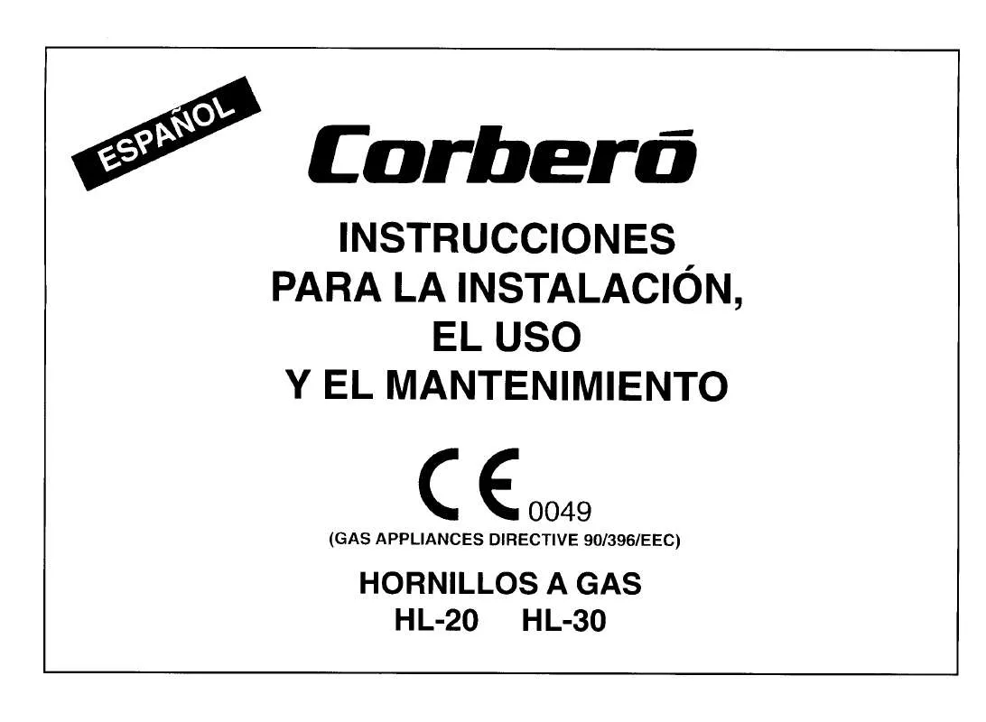 Mode d'emploi CORBERO HL-20