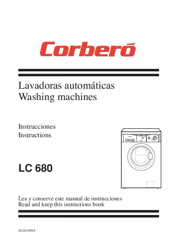 Mode d'emploi CORBERO LC 680