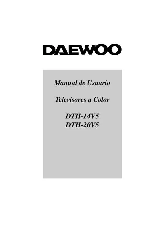 Mode d'emploi DAEWOO DTH-14V5