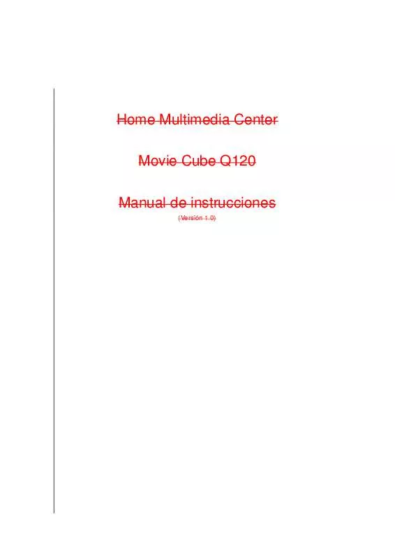 Mode d'emploi EMTEC DISCO DURO MOVIE CUBE Q120