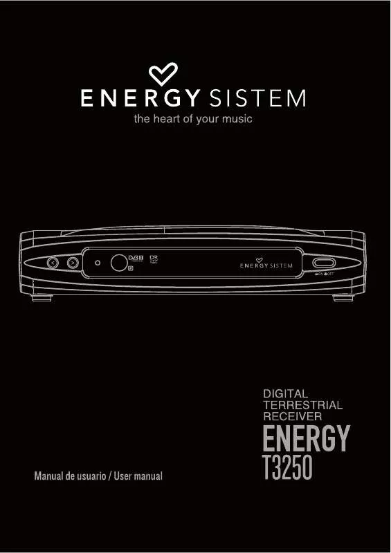 Mode d'emploi ENERGY SISTEM ENERGY T3250