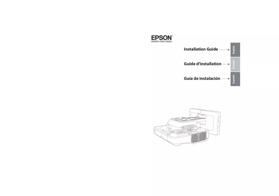 Mode d'emploi EPSON EB-696UI