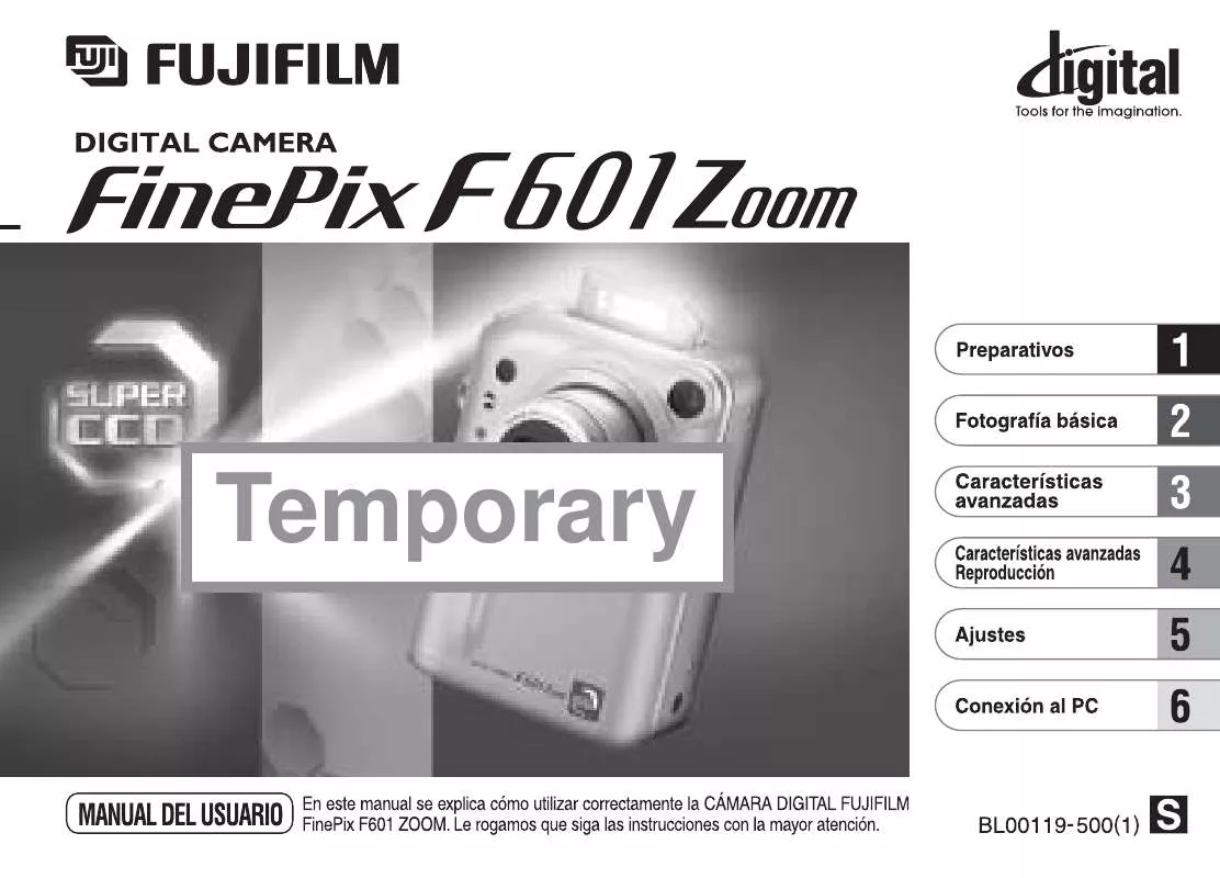 Mode d'emploi FUJIFILM FINEPIX S601 ZOOM