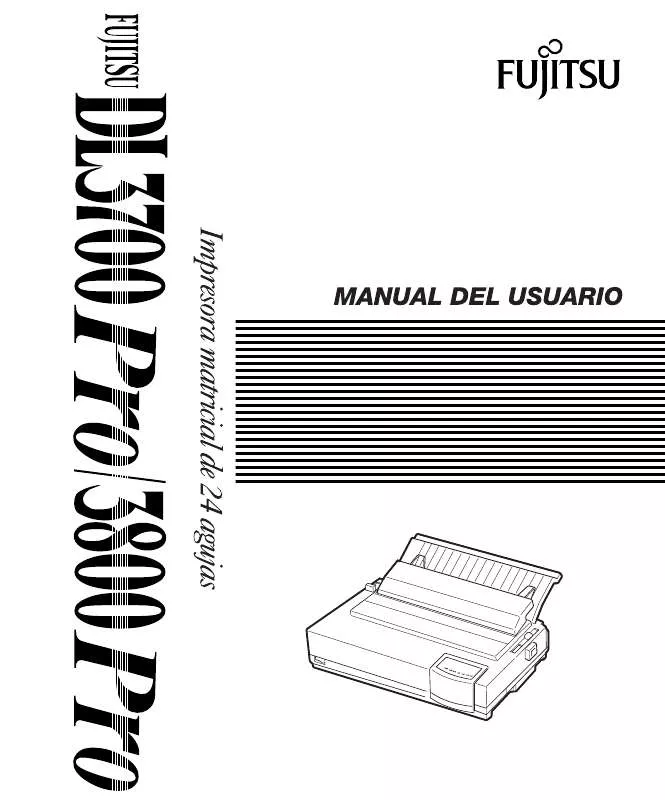 Mode d'emploi FUJITSU DL3800