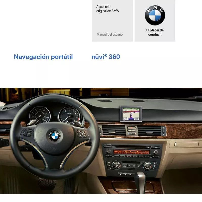 Mode d'emploi GARMIN NUVI 360 BMW 3