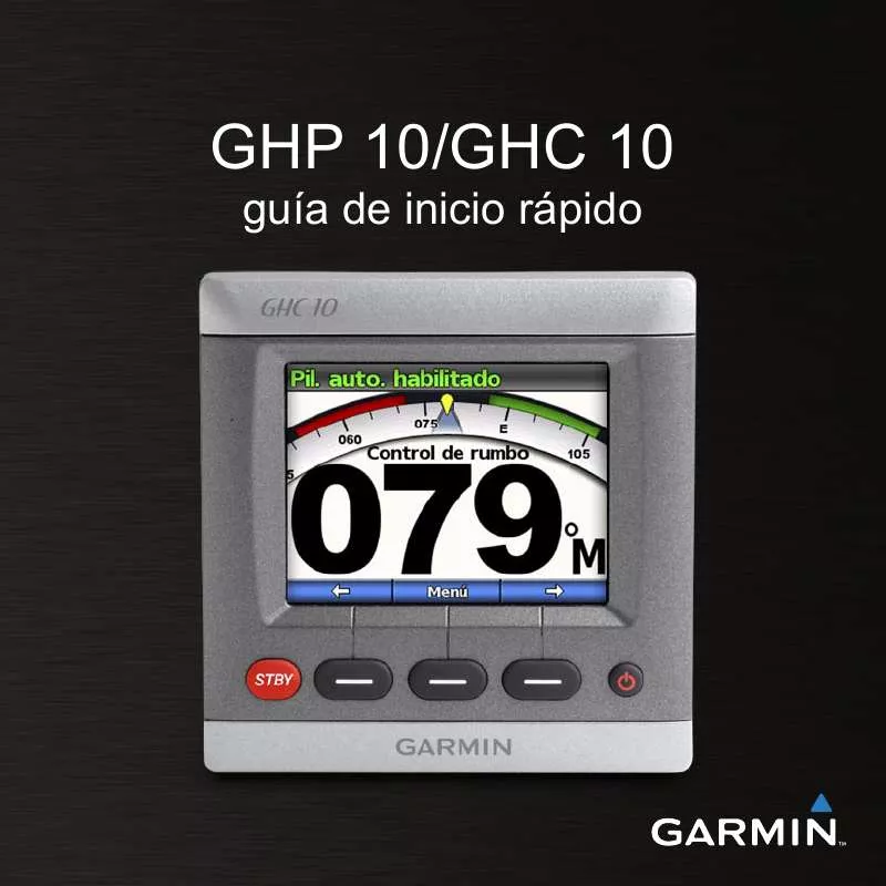 Mode d'emploi GARMIN GHP 10 MARINE AUTOPILOT SYSTEM