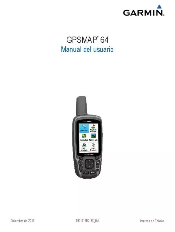 Mode d'emploi GARMIN GPSMAP 64S