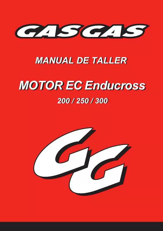 Mode d'emploi GAS GAS EC 250