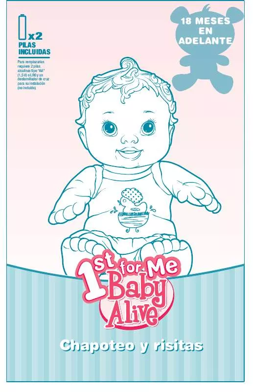 Mode d'emploi HASBRO BABY ALIVE 1ST FOR ME