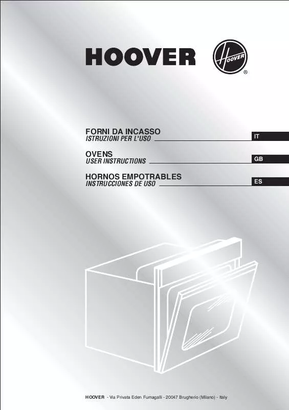 Mode d'emploi HOOVER HOS556