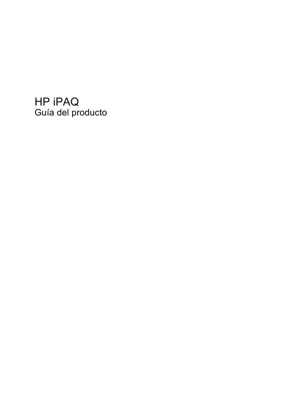 Mode d'emploi HP IPAQ HW6940 MOBILE MESSENGER