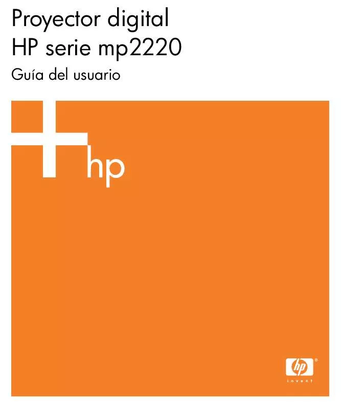 Mode d'emploi HP mp2200