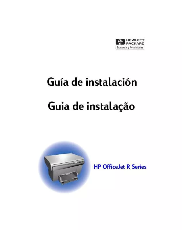 Mode d'emploi HP OFFICEJET R ALL-IN-ONE
