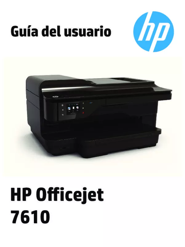 Mode d'emploi HP OFFICEJET 7612