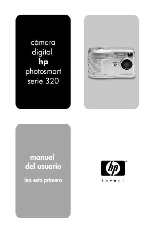 Mode d'emploi HP PHOTOSMART 320