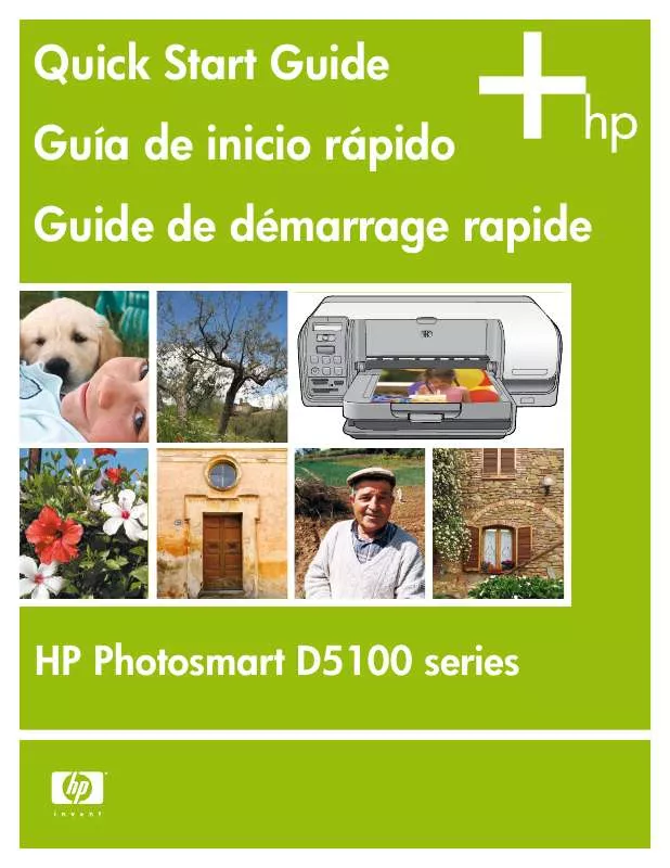 Mode d'emploi HP PHOTOSMART D5100