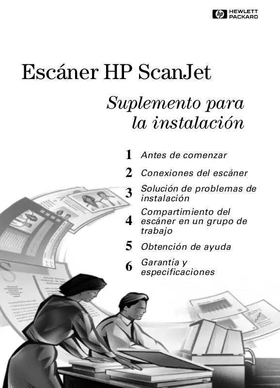 Mode d'emploi HP SCANJET 6300C