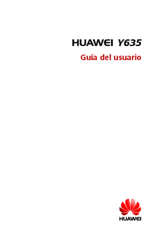 Mode d'emploi HUAWEI ASCEND Y635