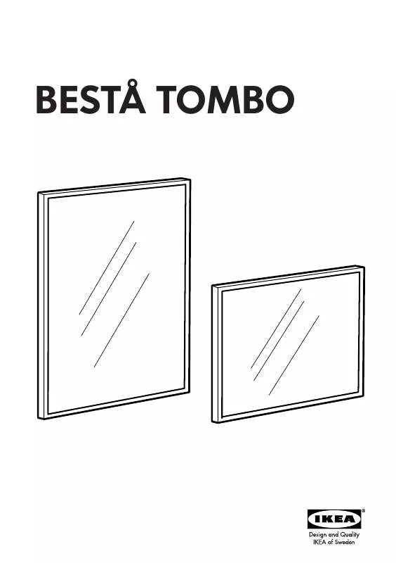 Mode d'emploi IKEA BESTÅ TOMBO PUERTA DE VIDRIO