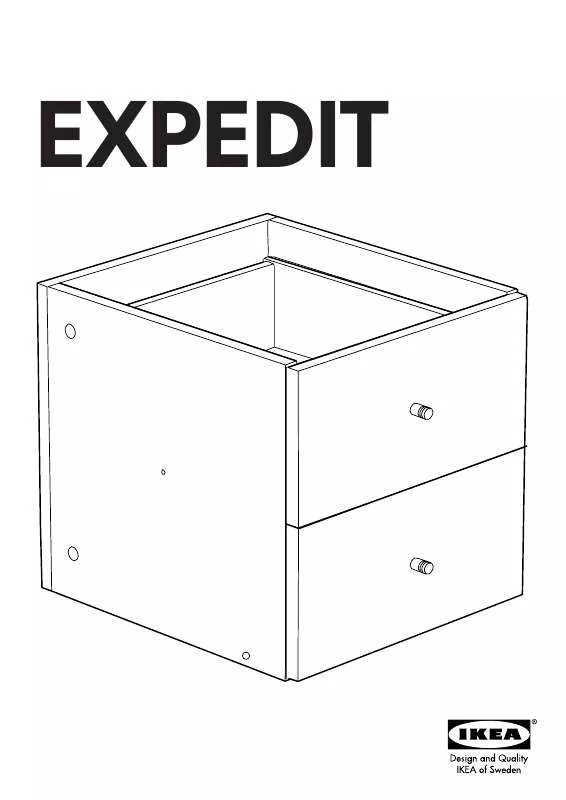 Mode d'emploi IKEA EXPEDIT ACCESORIO CON 2 CAJONES