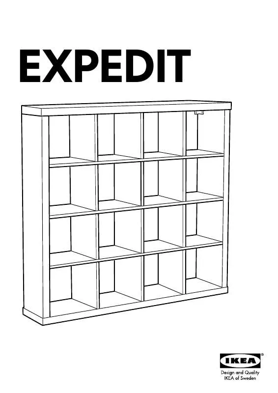 Mode d'emploi IKEA EXPEDIT ESTANTERÍA 149X149