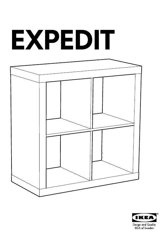Mode d'emploi IKEA EXPEDIT ESTANTERÍA 79X79
