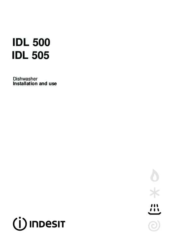 Mode d'emploi INDESIT IDL505