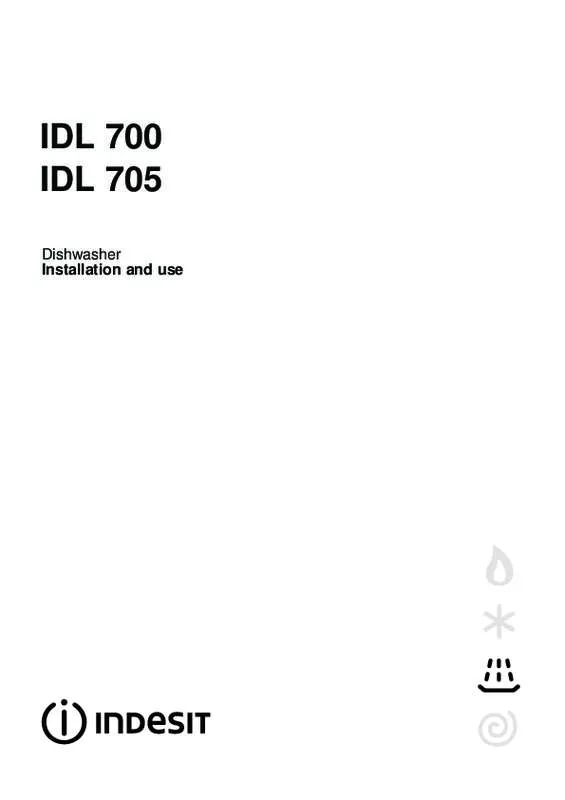 Mode d'emploi INDESIT IDL700