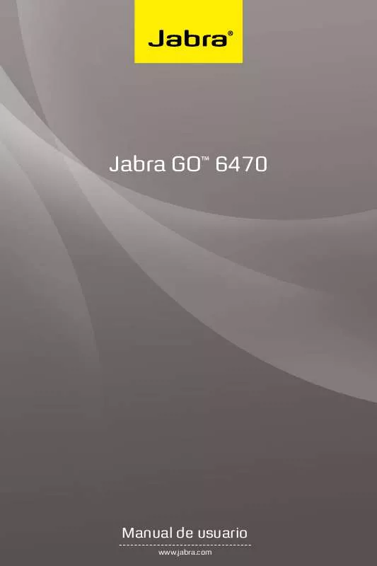 Mode d'emploi JABRA GO 6470