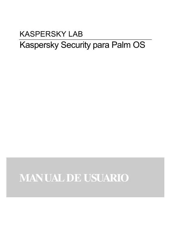 Mode d'emploi KASPERSKY SECURITY