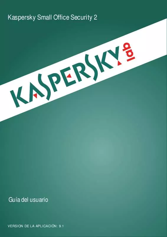 Mode d'emploi KASPERSKY SMALL OFFICE SECURITY 2