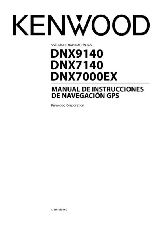 Mode d'emploi KENWOOD DNX7000EX